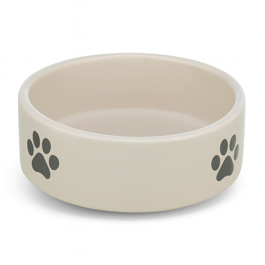 Trixie Dog Paw Pattern Keramiknapf
